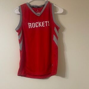 Fanatics Red and Gray Rockets Kids Jersey
